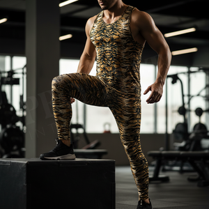 Fitness Apparels Customized Printed Compression Leggings for Gym Workout Running Training Activewear Pants Tights Whole Sale - Product Image 3