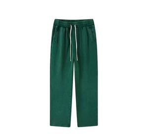 Pantalones Deportivos para Hombre, Color Borgoña, Cintura Elástica, con Bolsillos Laterales, Cordón Ajustable, Tejido de Punto, Estilo Casual - Product Image 3