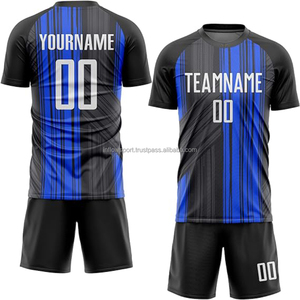 Custom Club Soccer Uniforms Soccer Wear Kit Full Sublimation Set Printing Team Football Jersey Uniform Team Kit - Product Image 4