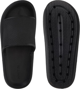 Sandalias de espuma estilo deportivo con logo personalizado impreso para venta al por mayor. - Product Image 1