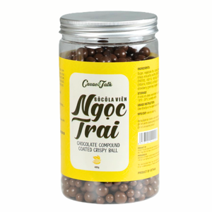 Chocolate Compuesto de Primera Calidad para Decoración de Pasteles, HALAL OEM/ODM, Bolas Crujientes de Chocolate Compuesto con Caramelo y Toffee, Cacao Caliente - Product Image 1