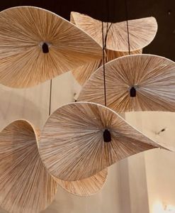 Bulk Contemporary Rattan Bamboo Lampshade Handwoven <b>Light</b> <b>Cover</b> Vietnam Production by VIFARMEX - Product Image 5
