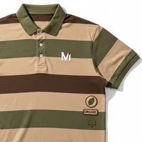 Chemise Homme Solide Personnalisable Respirante à Manches Courtes en Coton Piqué Toile Teinte Unie Haut de Gamme pour le Golf – Vente en Gros