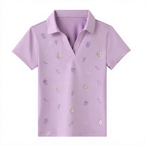 Quick Dry T-Shirts OEM ODM Affordable Custom Logo Wholesale Polo Shirts High Quality Custom Polo Shirt for Women - Product Image 2