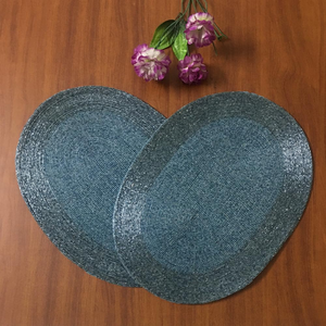 <b>Beaded</b> <b>Placemats</b> Set Home Decor <b>Placemats</b> Fashionable <b>Beaded</b> Table Coasters Lowest Price - Product Image 6