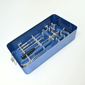 Kit chirurgical manuel de précision pour la colonne vertébrale, outils orthopédiques en acier inoxydable réutilisables pour vis pédiculaires, par Grip Surgical - Product Image 4