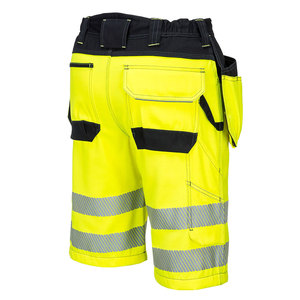 OEM Hi Vis Reflective Tape High Visibility Shorts Construction <b>Working</b> Security Cargo Multi-Pocket Safety Wear Shorts - Product Image 6