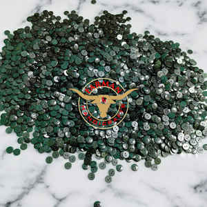 Bouton en corne de buffle noire véritable fait main, accessoire de couture naturel pour vêtements à prix avantageux - Product Image 2