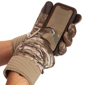 Gants de chasse camouflage en microfibre, respirants, imperméables, durables, isolés, sans doigts, pour la chasse à l'arc en extérieur - Product Image 3