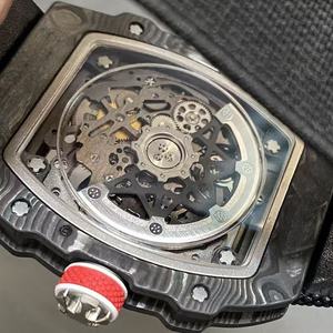 Nuevo Reloj Mecánico Automático para Hombre RM 6702 de Alta Gama, Fibra de Carbono, Luminoso e Impermeable - Product Image 3