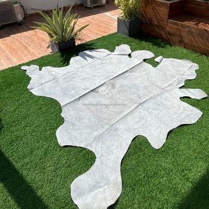 Tapis en cuir de vachette faits à la main de qualité supérieure tapis luxueux de grande surface pour salon 100% fourrure authentique - Product Image 6