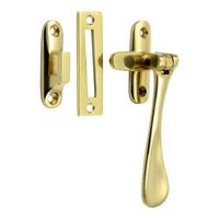 Loquet de fenêtre réglable en laiton détachable de haute qualité pour fenêtres à battants, avec double amortisseur, pour fenêtres en aluminium, modèle 06