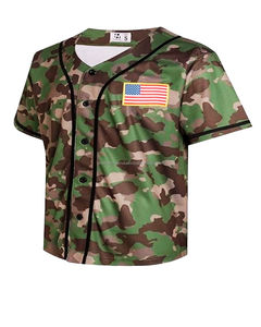 Maillots de sport de baseball imprimés par transfert thermique 100% polyester Baseball et softball Prêt à expédier Meilleure qualité Jersey cousu - Product Image 1