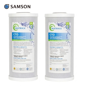 Cartouche de filtre à eau en bloc de carbone certifiée NSF 42 pour la réduction des PFAS - Product Image 1