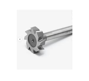 Fraise à rainures en carbure monobloc pour rainures Woodruff, outil de fraisage CNC pour le fraisage de rainures de clavettes, fraise à rainures en T de haute précision en carbure - Product Image 3