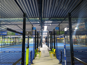 Terrains de padel panoramiques en acier galvanisé robuste, pistes de padel en verre trempé de 12 mm, exportation mondiale - Product Image 3