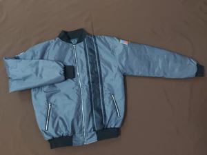 Venta al por mayor de chaquetas de béisbol personalizadas Oxford para hombre, chaqueta bomber bordada de satén - Product Image 2