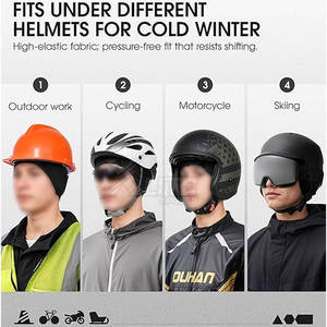 Casquette de cyclisme Soft Touch Athletic Wear pour la pratique du cyclisme, les séances de fitness, la conduite en extérieur et le confort - Product Image 5