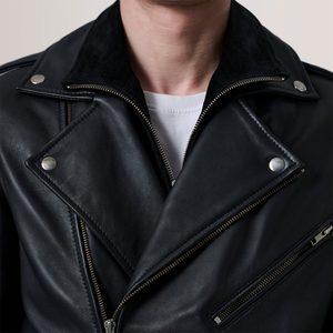 Chaqueta de Cuero para Hombre de Alta Calidad, Personalizada, a la Moda, para Invierno, Nueva Llegada, con Material Cómodo, en Venta - Product Image 6