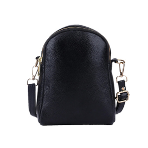 Bolsos Bandolera de Cuero Genuino a Rayas Personalizados para Hombre y Mujer, Bolso Cruzado Pequeño Impermeable con Correa Ajustable y Ligero - Product Image 4