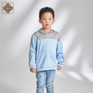 ODM Branded Breathable Knitted Eco-Friendly Sun-Protection Kids Children's Pullover <b>Hoodie</b> - Product Image 2