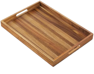 M Wooden Natural <b>Tea</b> <b>Tray</b> Food Plate Platter Decorative <b>Trays</b> Fruit Snack Coffee Breakfast Storage Plate Kitchen Accessories - Product Image 1