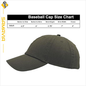 Casquette de baseball unisexe SAMAVIA bleu clair à 6 panneaux, ajustable, en sergé de coton, avec détail nœud vintage, chapeau décontracté pour adultes, printemps-été - Product Image 3