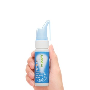 Dr. Papie Spray Nasal Hidratante Salino Mineral para Irrigación Nasal, Alivio de Congestión Nasal, Natural, Cruelty-Free, Equilibrio de Humectación - Product Image 1