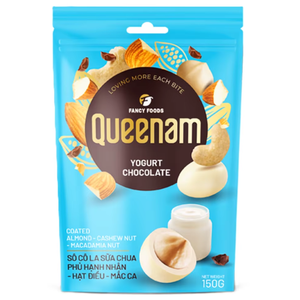 ราคาโรงงาน ขายส่ง OEM/ODM ผู้ผลิตส่งออก ฮาลาล ช็อกโกแลตดรากี ช็อกโกแลตเคลือบโยเกิร์ต อัลมอนด์ เม็ดมะม่วงหิมพานต์ แมคคาเดเมีย นัท 150 กรัม - Product Image 1