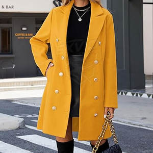 Abrigo de Moda para Mujer Impermeable a Bajo Precio, Último Diseño, Abrigo de Moda para Mujer al por Mayor, Abrigo de Moda para Mujer con Color Personalizado - Product Image 2