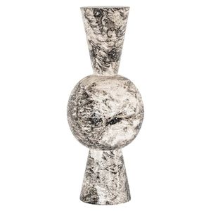 Jarrón de Metal Rústico Texturizado al por Mayor, Jarrones de Cerámica Beige Modernos de Estilo Nórdico para Decoración del Hogar, Centro de Mesa para Bodas y Hoteles - Product Image 6