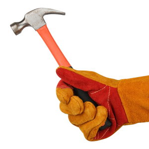 Guantes de Soldadura de Cuero Resistentes y Ligeros para Trabajos Metálicos, con Logotipo Personalizado, Protección Contra Llamas y Calor, a Prueba de Olores, Bolsas y Estuches Industriales - Product Image 1