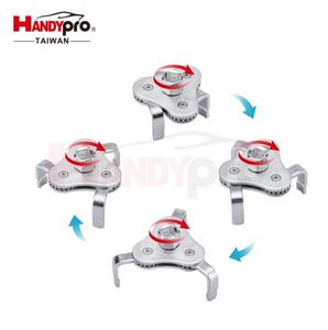 Clé à filtre à huile bidirectionnelle HANDYPRO en acier au carbone, outil de lubrification pour la réparation automobile et l'entretien des véhicules - Product Image 4