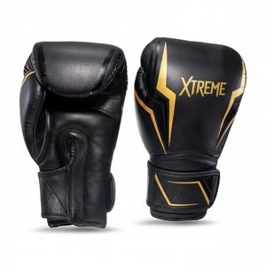 Guantes de Entrenamiento de Boxeo con Logotipo Personalizado, Forro de PU/Adhesivo, Cierre de Gancho y Bucle, para MMA, Muay Thai, Sparring, Mayores de 14 Años, 8-16 oz - Product Image 1