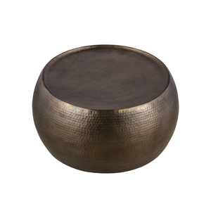 Shiny Hammered Metal <b>Coffee</b> <b>Table</b> <b>Silver</b> Finished For Home Hotels Living Room Decorative Furniture Round <b>Coffee</b> <b>Table</b> - Product Image 3