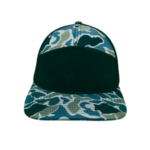 ODM OEM Vietnam Hat Factory Ri168 Sombreros de camionero de malla de 7 paneles Old School Camo Mesh Hat Custom Camo Ri 168 Sombrero de camionero Sombreros de impuestos bajos - Product Image 2