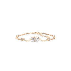 REYES Fine Jewelry Classic 925 Sterling <b>Silver</b> GRA Certified Moissanite Link Chain <b>Bracelets</b> Wedding Gift Jewellery for Women - Product Image 5