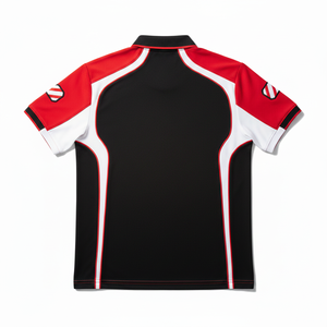 Nouveaux polos d'équipe personnalisés en polyester avec impression par sublimation, logo, fabrication directe, coupe classique - Product Image 3