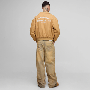 Vaqueros de Pierna Ancha con Efecto Desgastado para Hombre, Jeans de Alta Calidad, Estilo Urbano, Corte Holgado, Cintura Media - Product Image 3