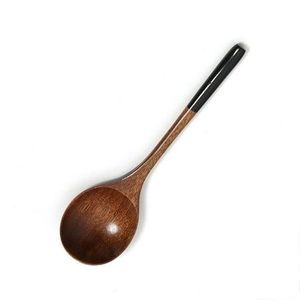 Ensemble de 4 ustensiles de cuisine en bois, cuillères et spatules en bois naturel, finition mate, design minimaliste, ensemble de cuillères à salade de qualité supérieure - Product Image 2