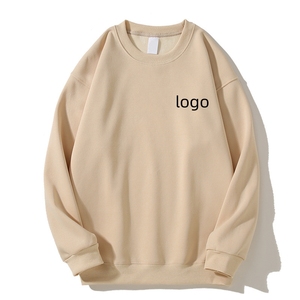 Sweat-shirt unisexe à col rond surdimensionné pour homme et femme, sweats à capuche personnalisés avec motif imprimé, 100% coton pour l'automne - Product Image 2