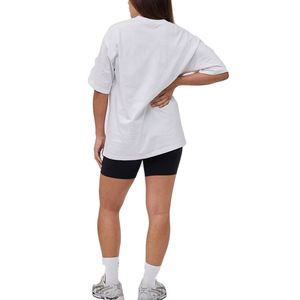 Camiseta Casual de Algodón para Mujer, Fabricante Mayorista, Manga Corta, Básica, Personalizable con Marca - Product Image 3