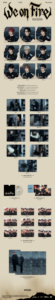 อัลบั้ม EP ชุดที่3ของ &TEAM [We on Fire] (ฉบับโซโล่) อัลบั้มซีดีเคป็อปเกาหลีอย่างเป็นทางการ - Product Image 6