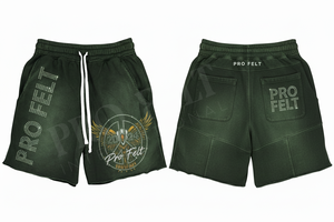 กางเกงวอร์มขาสั้นแบรนด์เนมประดับเพชรคุณภาพพรีเมียม OEM ODM ผ้าฝ้าย 100% ระบายอากาศได้ดี เป็นมิตรกับสิ่งแวดล้อม แห้งเร็ว สไตล์วินเทจ - Product Image 2