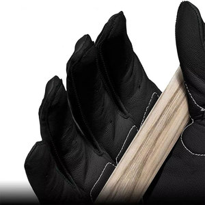 Guantes de Béisbol de Cuero de Primera Calidad al por Mayor, Transpirables, con Cierre de Velcro, para Hombres, Mujeres y Adultos - Product Image 4