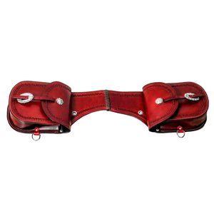 Bolsa de Cuero para Sillín de Caballo Estilo Western, para Motocicleta, Hecha a Mano, Tallada a Mano, 100% Cuero de Búfalo, Color y Logotipo Personalizables - Product Image 4