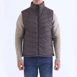 Gilet matelassé léger et chaud pour homme, camouflage enduit, sans manches, pour l'extérieur, vente en gros OEM ODM Hiver - Product Image 5