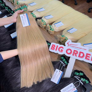 Extensiones de Cabello Humano Virgen 100% de Alta Calidad, Cabello Liso al Por Mayor - Product Image 6