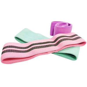 Bandes de Résistance GO FIT IT en Polyester et Latex, Haute Élasticité, Antidérapantes, pour Exercices des Fessiers et des Hanches, Personnalisables - Product Image 2