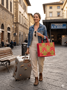 Bolsas de Yute Ecológicas al por Mayor, Bolsas de Compras Reutilizables con Logotipo Personalizado, Bolsas de Yute Impresas con Logotipo Promocional - Product Image 3